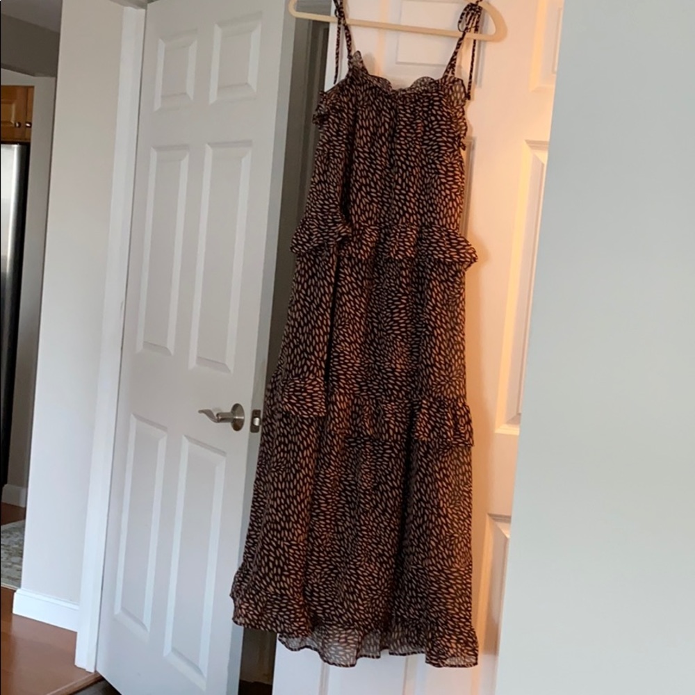 NWT Who What Wear Tiered Maxi Dress